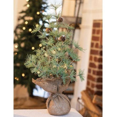Icy Tahoe Burlap Tree 16 - The Fox Decor